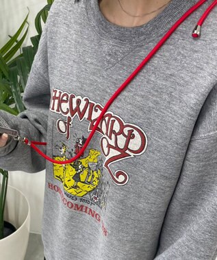 WEGO シート付きロープストラップ レッド