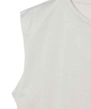 JOSEPH 【WEB&OUTLET限定・洗える】シアーコットンジャージー　ノースリーブ Light grey