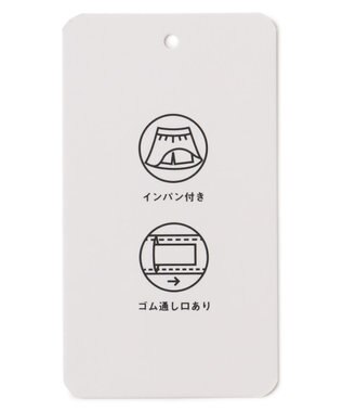 ANY KIDS リボン×チェック プリーツスカパン ブラウン×チェック