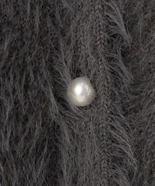 Feroux 【尾﨑真衣さんコラボ商品】フェザータッチニット カーディガン グレー系