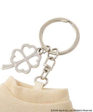 earth music&ecology 【予約】リラックマ×earth Tシャツモチーフキーホルダー アイボリー