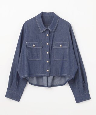 GRACE CONTINENTAL セットデニムワンピース インディゴ