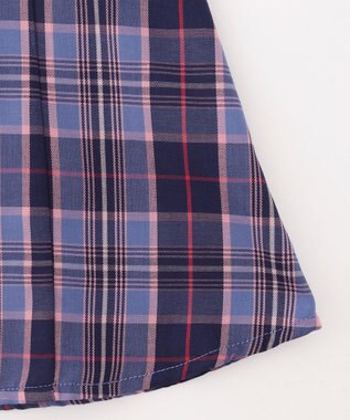 組曲 KIDS 【90-100cm】ブリティッシュ ワンピース ネイビー系3