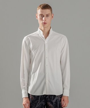 JOSEPH HOMME ツイルネルジャージー　ウイングカラーシャツ ホワイト系