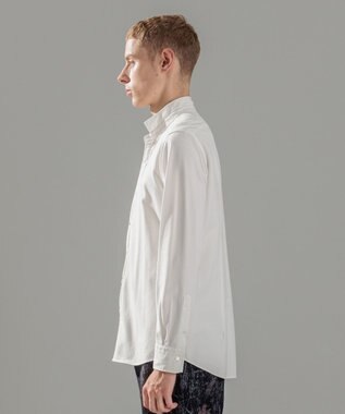 JOSEPH HOMME ツイルネルジャージー　ウイングカラーシャツ ホワイト系