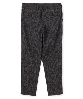 JOSEPH HOMME 【新素材】ブラッシュストロークジャガード　　ドロスト付タック入りテーパードパンツ / PEGG TUCK グレー系