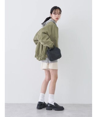 earth music&ecology カットツイルショートパンツ Light Beige