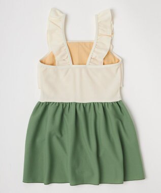 OP／FILA 【repipi armario】編上げAライン水着 カーキ