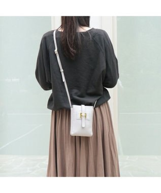 Regalo Felice 【日本製 / ポケット付き】ポシェット / REGALO GY(グレージュ)