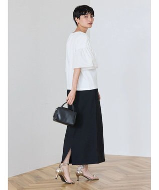 AMERICAN HOLIC 袖フレア５分袖カットプルオーバー Off White