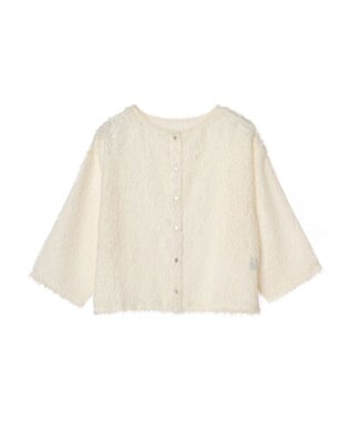 Green Parks ●２ＷＡＹ　もこもさプルオーバー Ecru