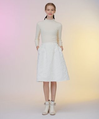 TOCCA 【洗える！】FILMS TURTLENECK タートルネックニット アイボリー系