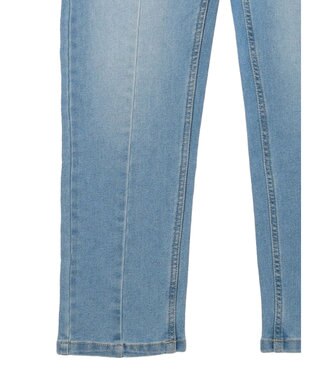 Green Parks ＧＵＭストレッチセンター切替テーパードデニムパンツ Light Blue