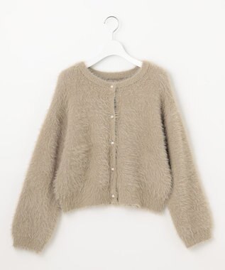 【尾﨑真衣さんコラボ商品】フェザータッチニット カーディガン