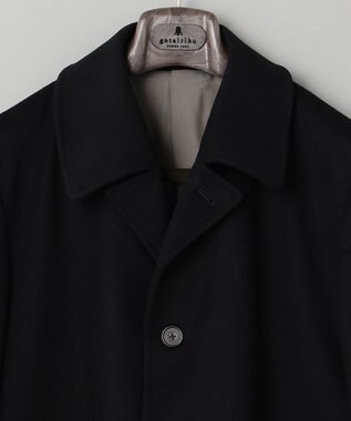 GOTAIRIKU ウールカシミヤビーバー_ステンカラー ブラック系8