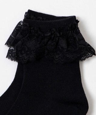 WEGO レースソックス ブラック