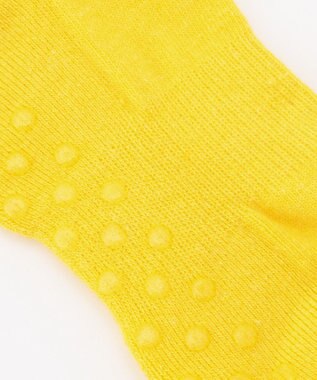 PW CIRCULUS 【虫よけ加工】【WOMEN】サークルロゴ　ミドルソックス  ゴルフ イエロー系