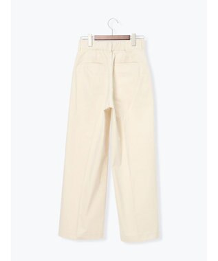 Te chichi 【宮本茉由着用】コーデュロイワイドパンツ オフホワイト
