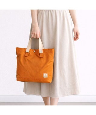 Regalo Felice 【超軽量 / A4サイズ対応】スクエアトート / REGALO OR(オレンジ×ナチュラル)