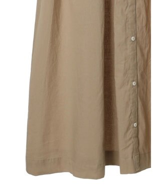 Green Parks インド綿 ノースリーブワンピース Mocha