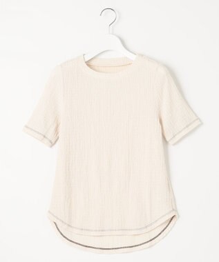 Feroux ラッセルシャーリング Tシャツ アイボリー系