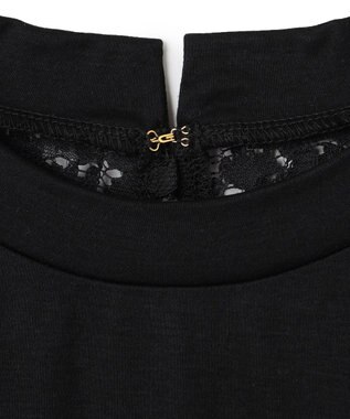 BEIGE， 【洗える・Oggi ８月号掲載】PALMIERS / ノースリーブカットソー Black