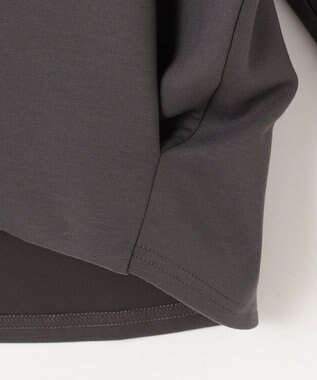 ANY SIS 【洗える】ダンボール プルオーバー スレート