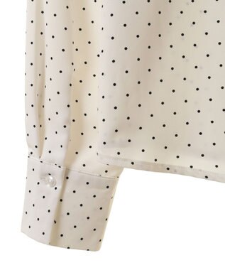 earth music&ecology 2WAYボウタイブラウス ドット