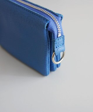 TIDEWAY MONTH WALLET WITH CORD ストラップ付きウォレット ブルー