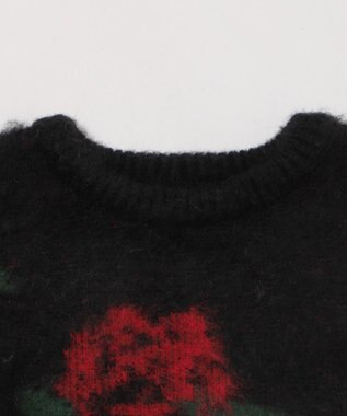 WEGO 【2025年秋冬新作】シャギーパターンニットBIGプルオーバー 柄4