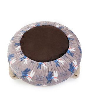 PET PARADISE リサとガスパール 丸型寝袋 遠赤外線 《であい柄》 50cm であい柄