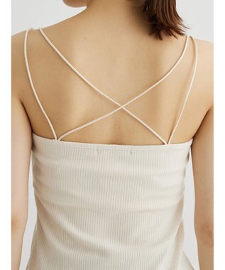 Green Parks カップ付きマルチストラップキャミ Light Beige