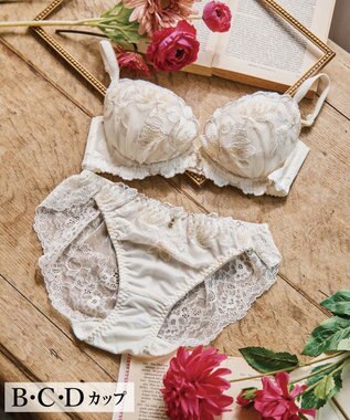 San-ai Resort（三愛水着楽園） エレガントコレクション【2407】単品ブラBCDカップ ホワイト
