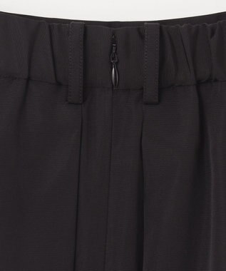 GRACE CONTINENTAL グログランタックフレアスカート ブラック