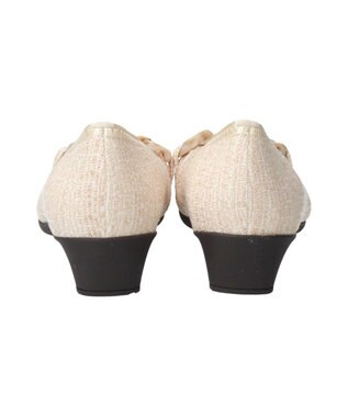 Bridget Birkin 【Bridget Birkin Walk】アクリルチェーンウォーキングパンプス アイボリー雑材