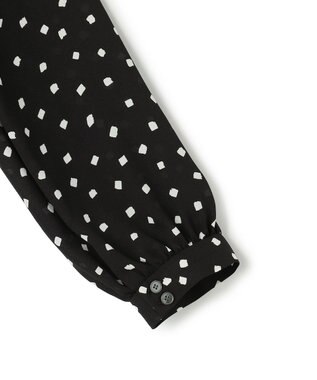 TOCCA 【八木アリサさん着用】【消臭】PROMISE RIBBON ROSETTE ドット柄ドレス ブラック系5