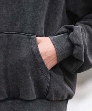 WEGO ショートグラフィックプルパーカー ブラックその他