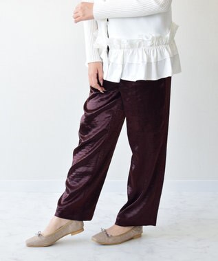 Bridget Birkin ＜抗菌消臭＞【Bridget Birkin】スクエアデイリーバレエシューズ ベージュ雑材