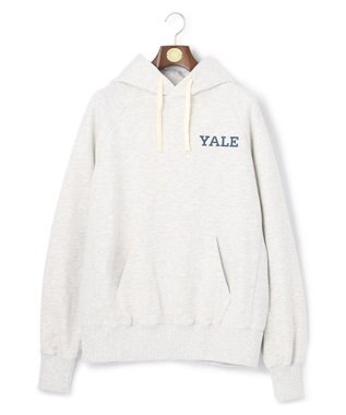 J.PRESS MEN 【Pennant Label】Hoodie / Yale ライトグレー系