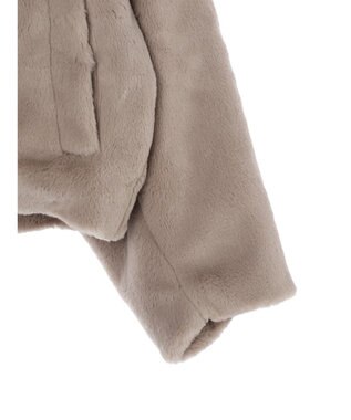 earth music&ecology ファーブルゾン Mocha