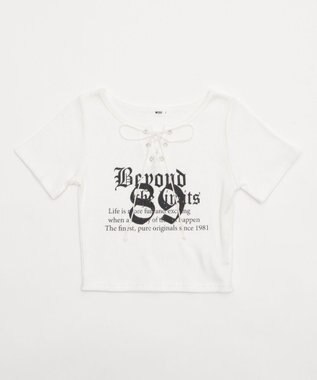 WEGO グラフィックレースアップちびT 柄2