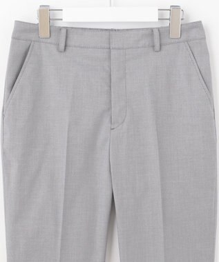J.PRESS LADIES 【洗える・撥水・防汚】コットンFITTYシャーク テーパード パンツ ライトグレー系
