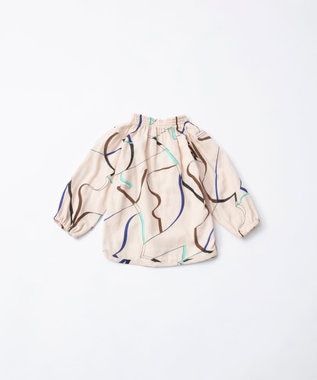 TRICOTE カットリボン柄 スモッグ