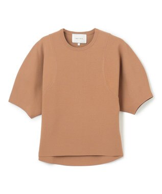 BEIGE， LAURA / 半袖ニットトップス Camel