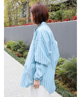 AMERICAN HOLIC ドロップショルダーＢＩＧシャツ／Ｂ．ＨＰＯＬＯＣＬＵＢ Green