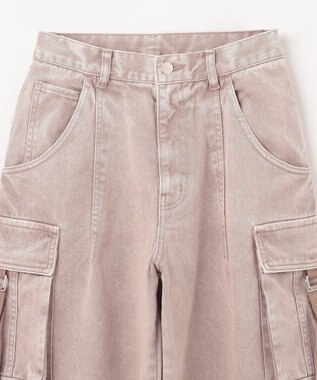 GRACE CONTINENTAL コクーンデニムカーゴパンツ グレー