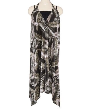 San-ai Resort（三愛水着楽園） WEB限定　ドレスパレオ3点セット【Beach Queen（ビーチクイーン）】 ブラック