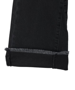 AMERICAN HOLIC マチ付きフレアデニム Black