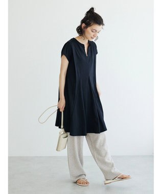 CRAFT STANDARD BOUTIQUE リンクス編みニットパンツ Ivory