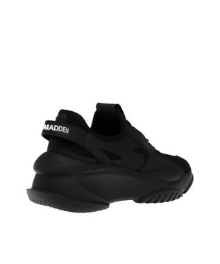 STEVE MADDEN BACKFIRE ストレッチニットボリュームスニーカー ブラック